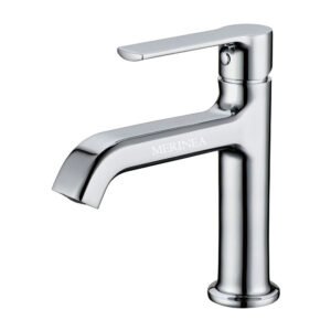 modern chrome basin faucet