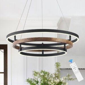 24in modern led chandelier