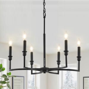 26 in 6 light chandelier