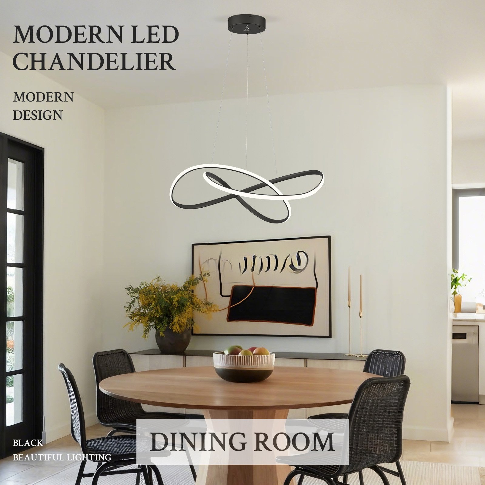 20in modern led chandelier 20in modern led chandelier